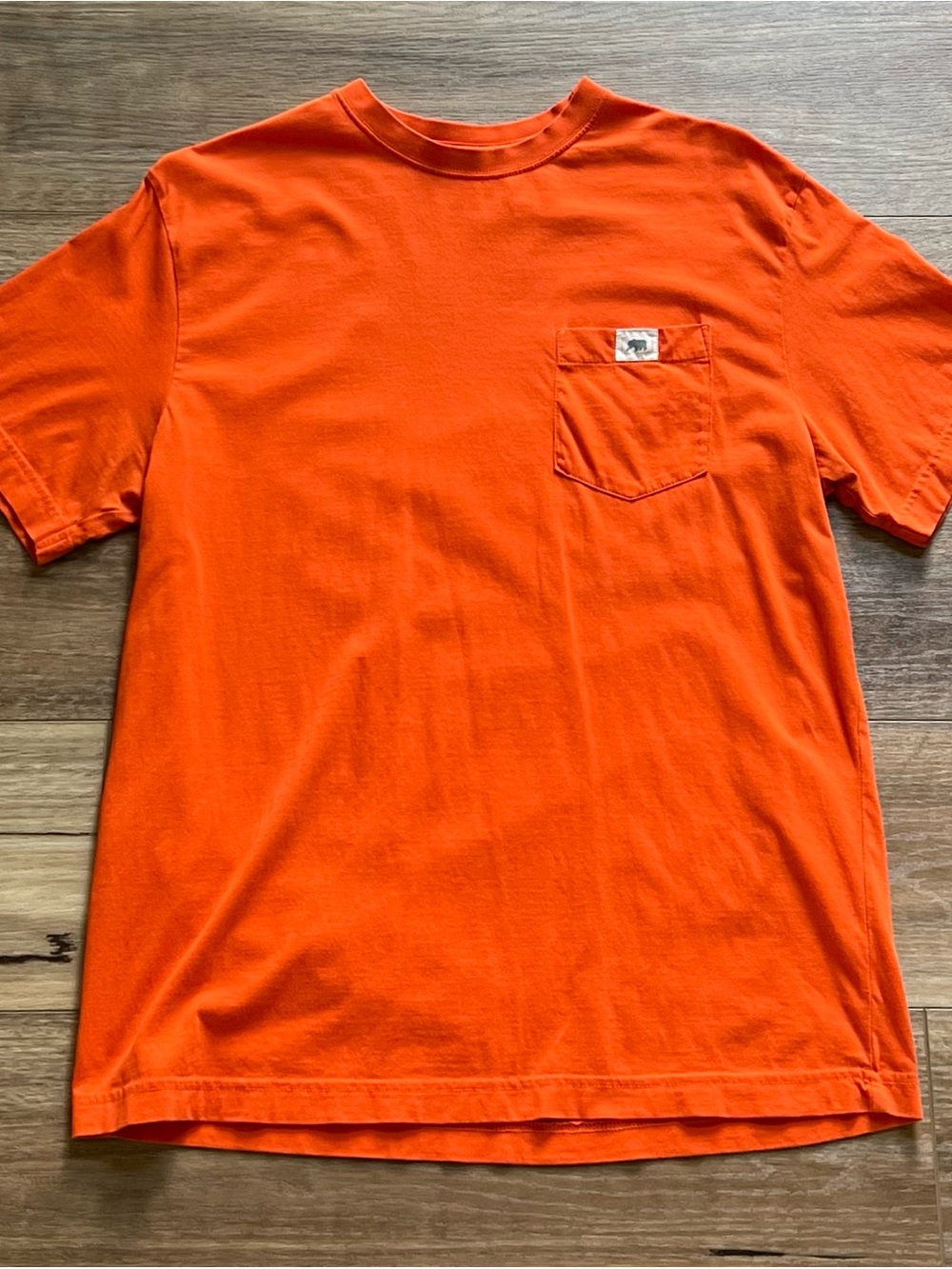 The Normal Brand Orange Pocket Tee - Short Sleeve Crew men’s medium